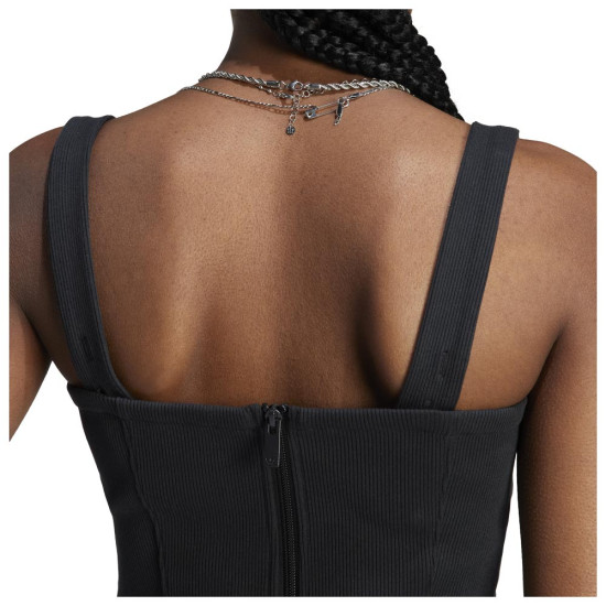 Adidas Γυναικεία αμάνικη μπλούζα Rib Corset Tank